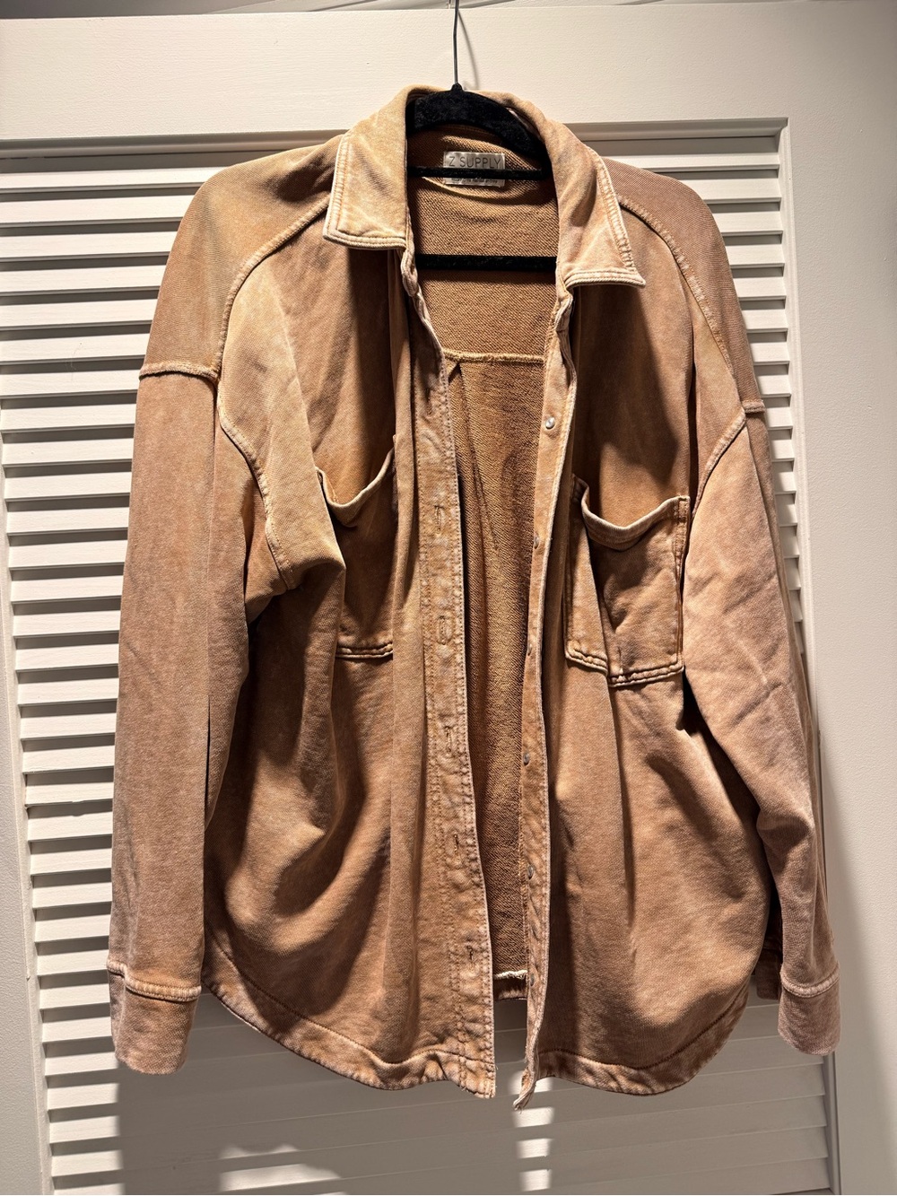 Z Supply All Day Knit Jacket - Campfire